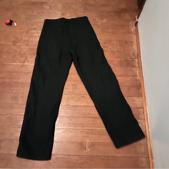 Dark Green Wool Pants - Picture 3 of 10
